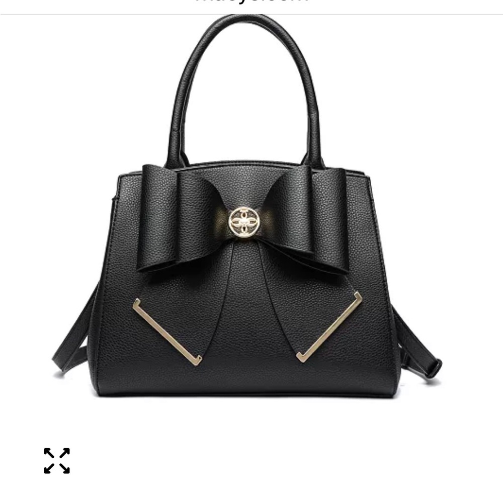 Like Dreams Poppy Bowtie Top Handle Satchel